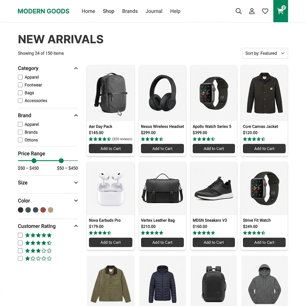 E-commerce Store Showcase