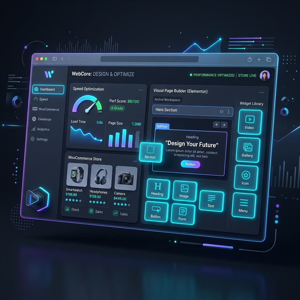 Sundaresh Web Workspace Dashboard