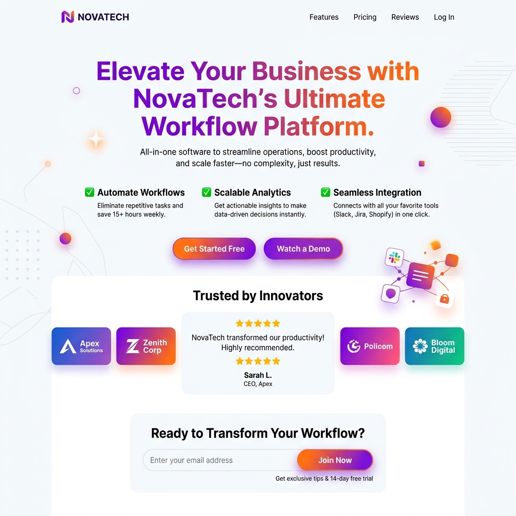 Landing Page Showcase