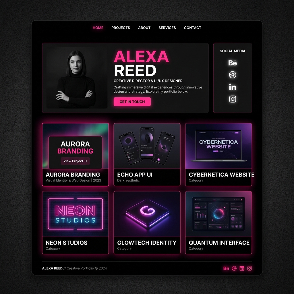 Portfolio Website Showcase